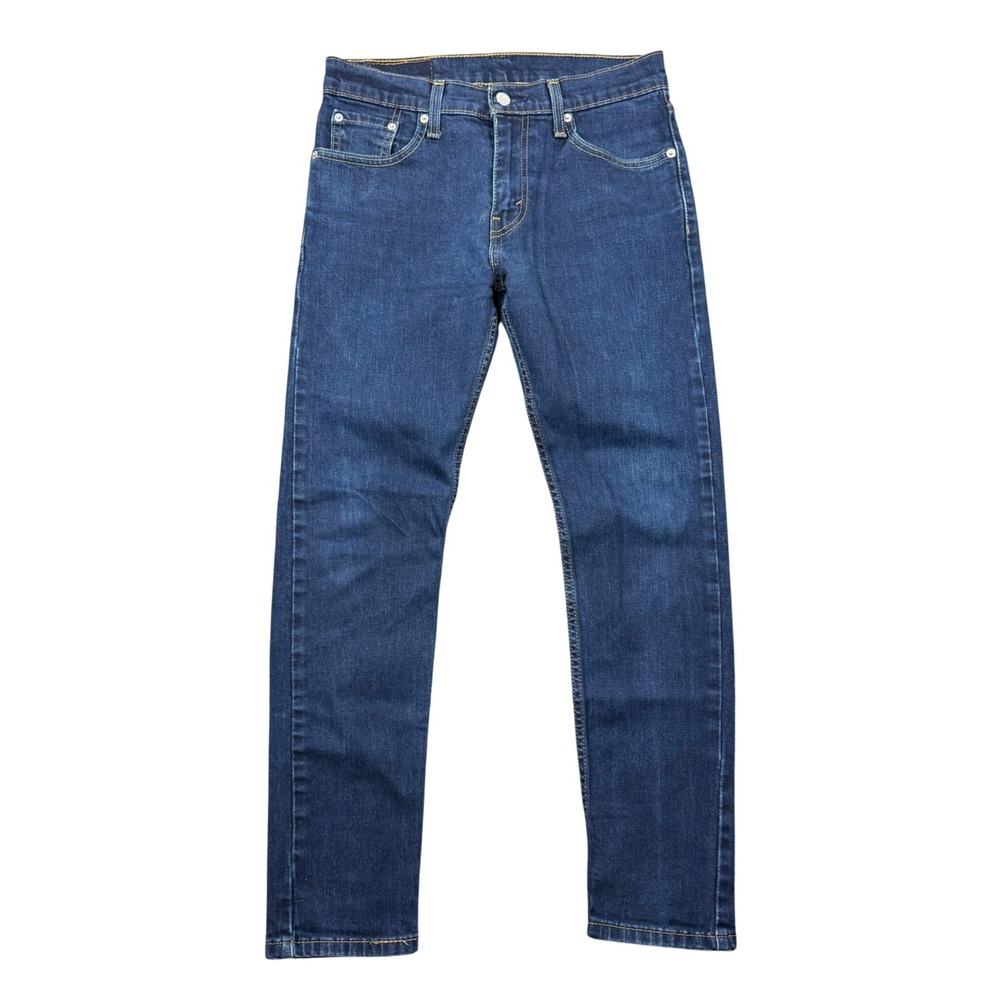 Levi's 512 Jeans Men 30x30 (29x28) Blue Slim Taper Stretch‎ Denim Casual Modern